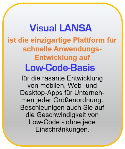 Low-Code-Programmierung mit LANSA